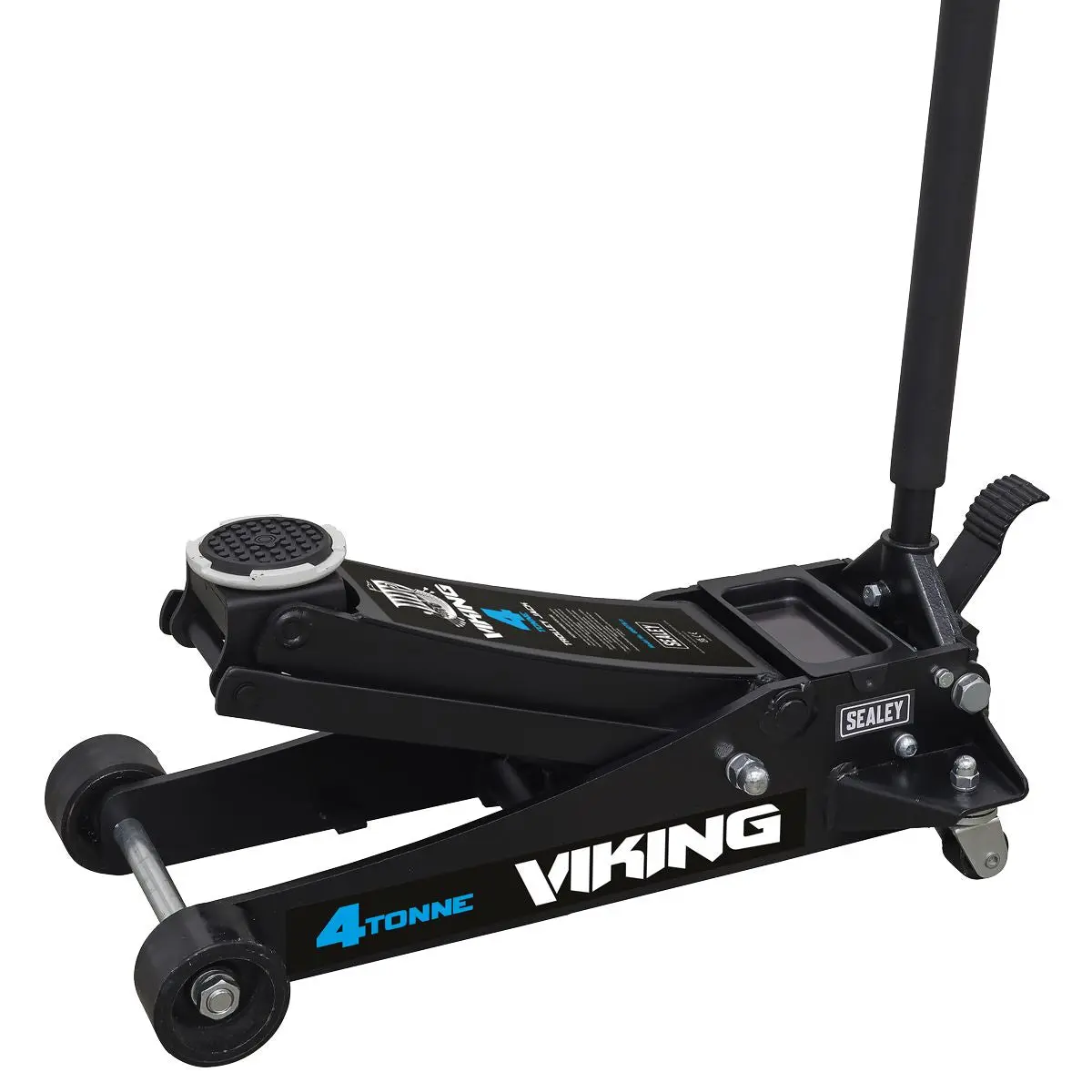 Sealey Viking 4 Tonne Tyre Bay Trolley Jack Low Entry with Rocket Lift - Image 3