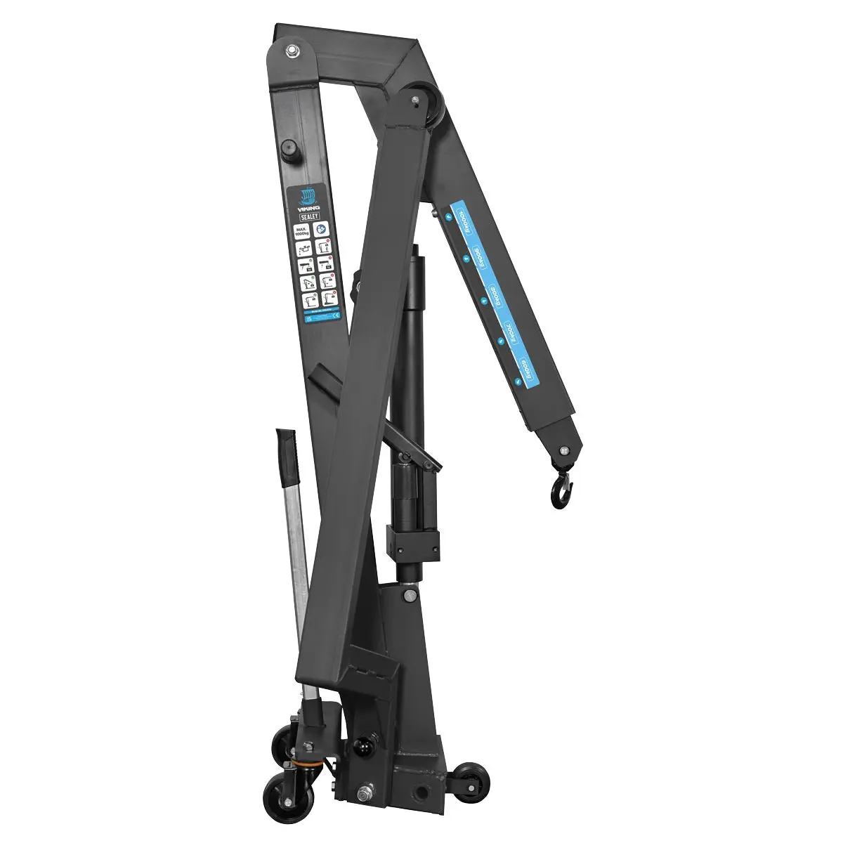Sealey Viking Industrial Engine Crane 1 Tonne - Image 3