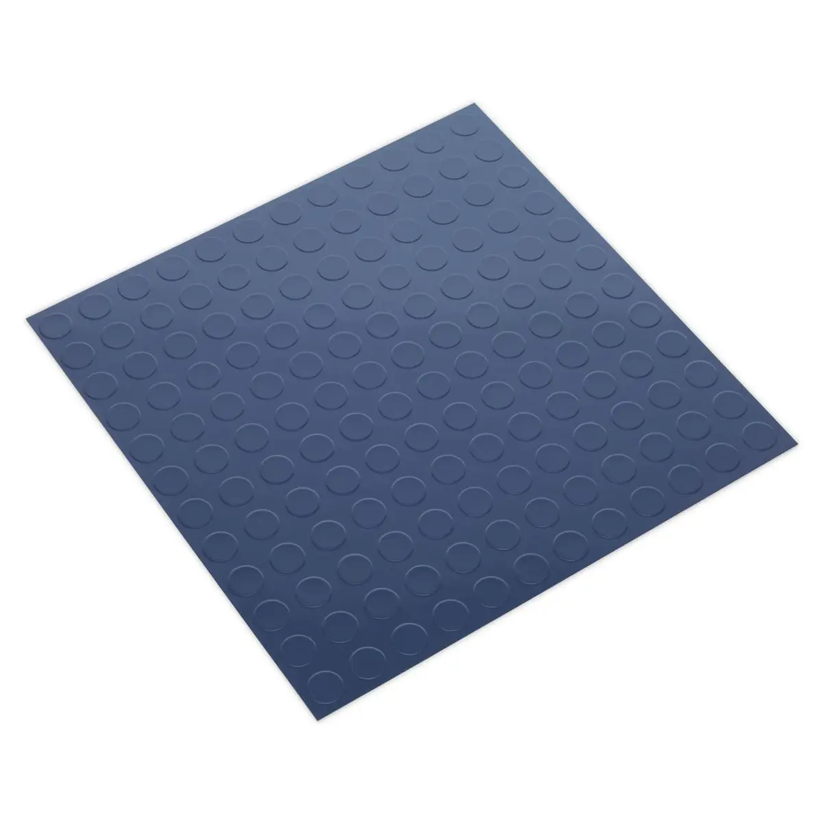 Sealey Vinyl Floor Tile with Peel & Stick Backing - Blue Coin Pack of 16 - Image 4