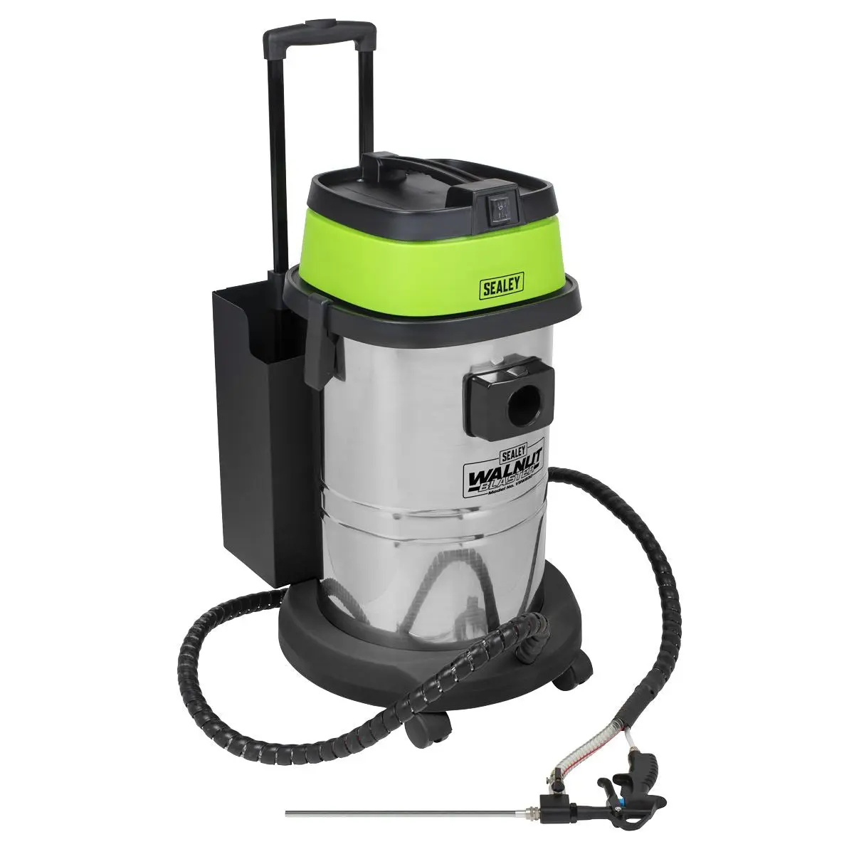 Sealey Walnut Blaster 30L Capacity - Image 2