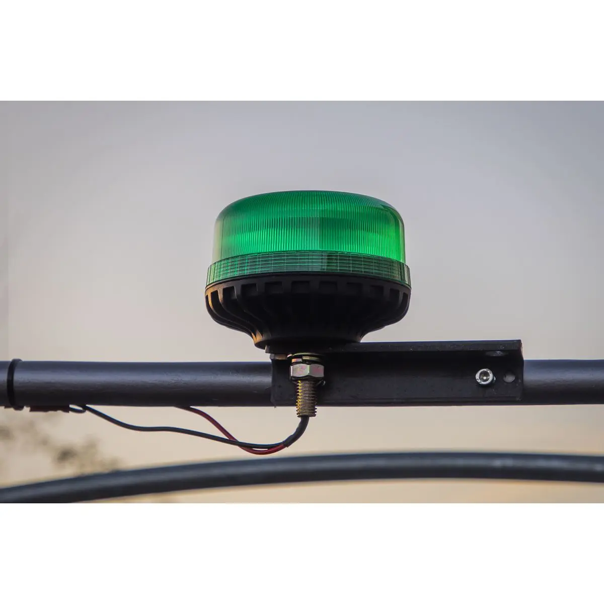Sealey Warning Beacon SMD LED 12/24V 12mm Bolt Fixing - Green - Image 2