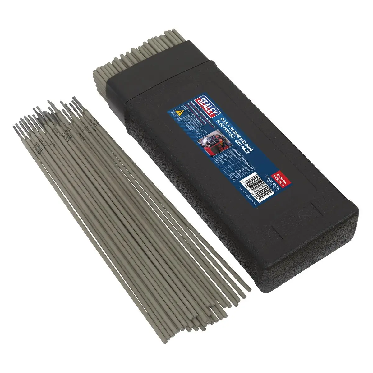 Sealey Welding Electrodes Ø2.5 x 350mm - 5kg Pack