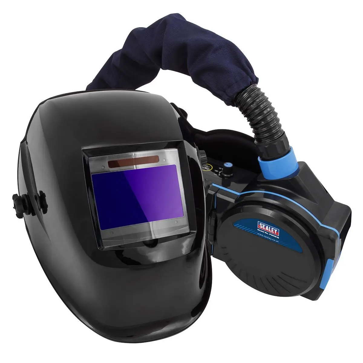 Sealey Welding Helmet with TH1 Powered Air Purifying Respirator (PAPR) Auto Darkening - Image 2