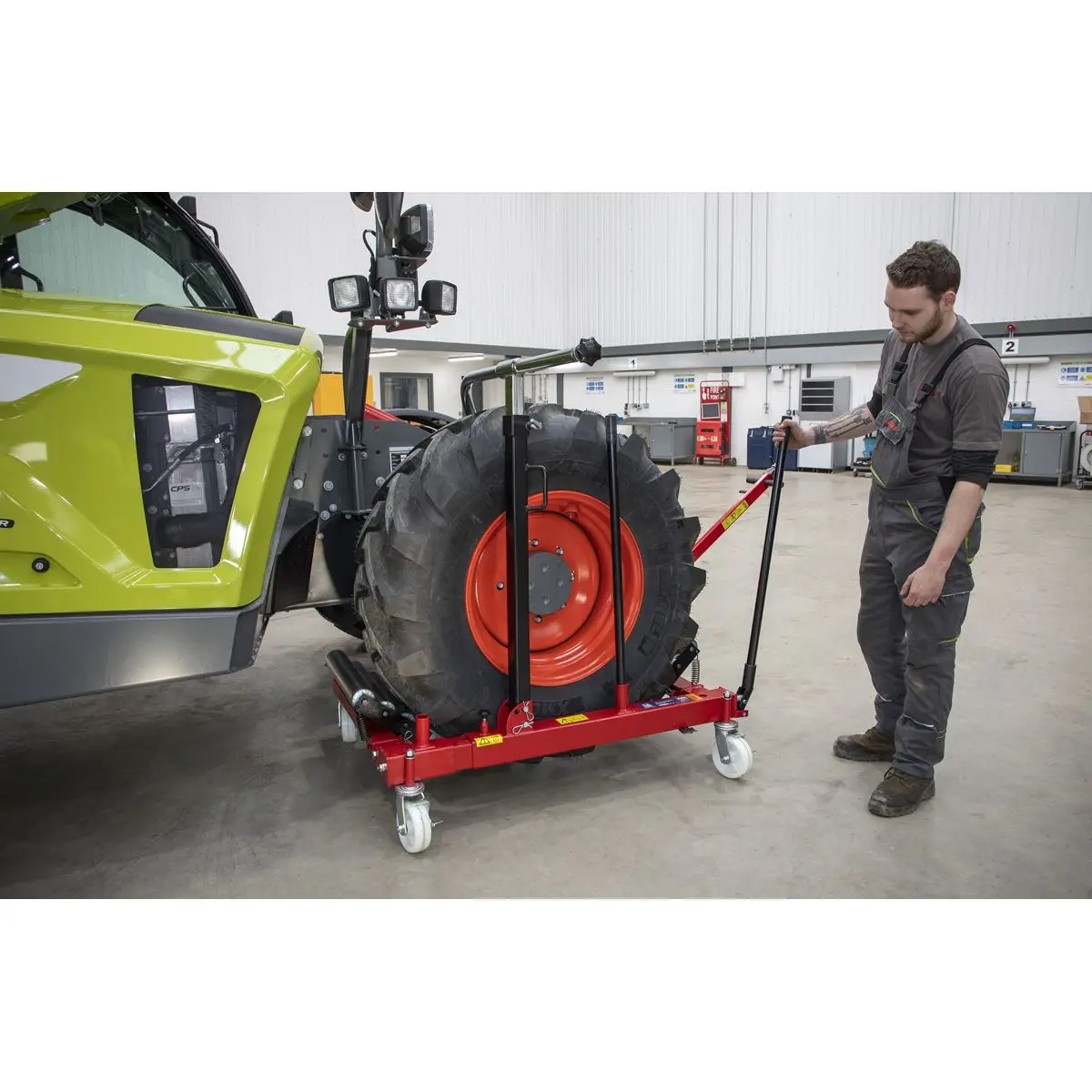 Sealey Wheel Removal Trolley 1500kg Capacity - Image 5