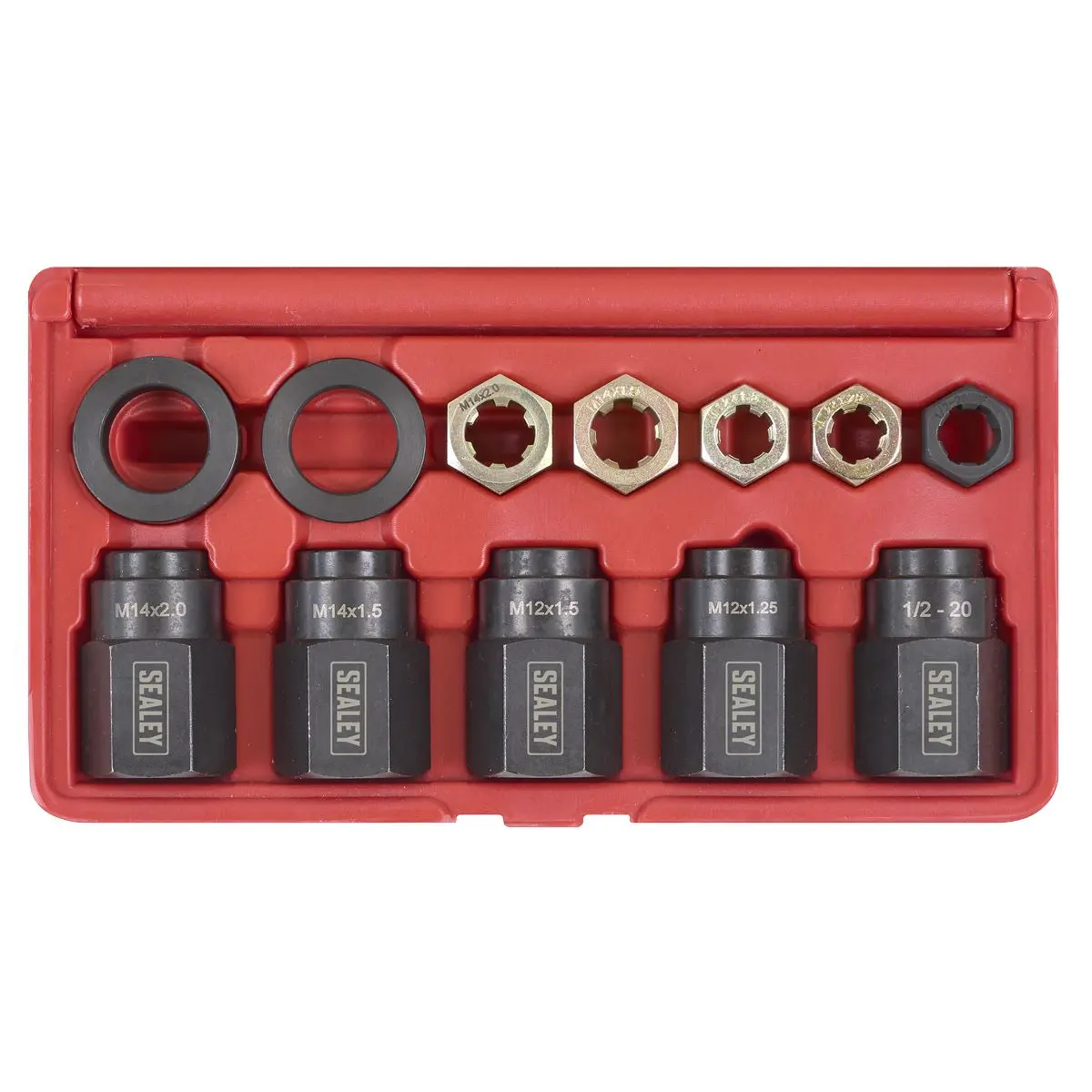 Sealey Wheel Stud Installer Kit 12pc - Image 3