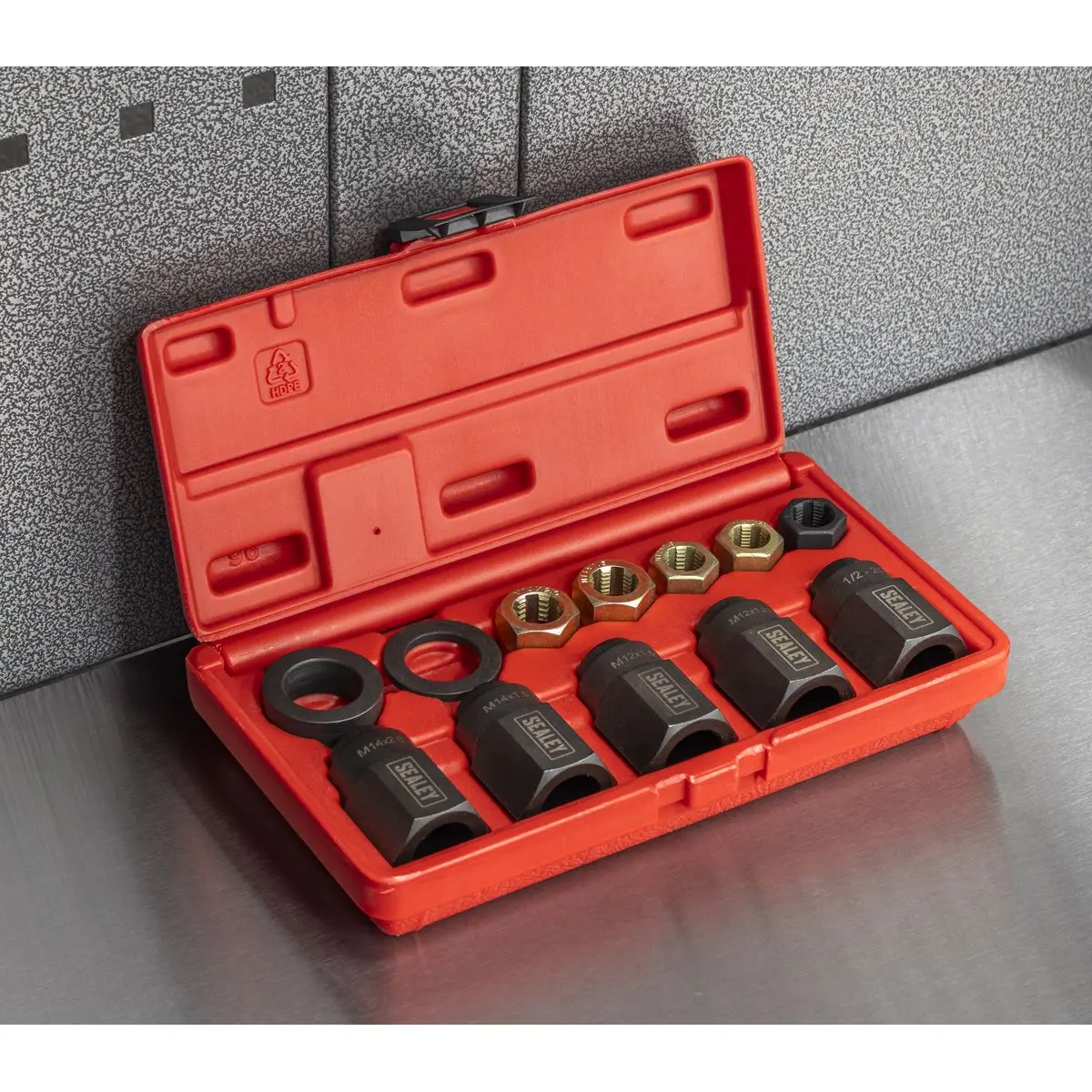 Sealey Wheel Stud Installer Kit 12pc - Image 6