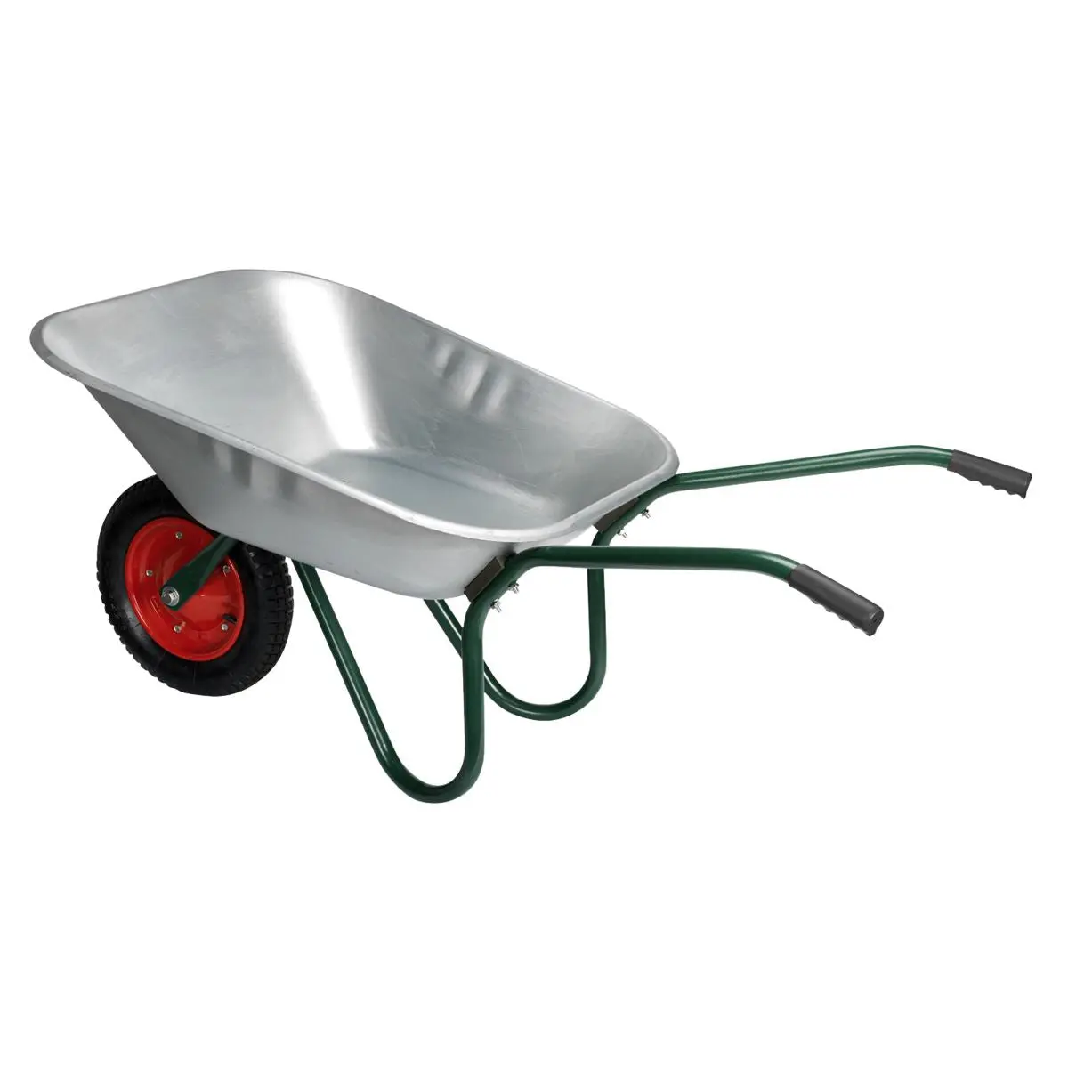 Sealey Wheelbarrow 65L Galvanized - Image 5