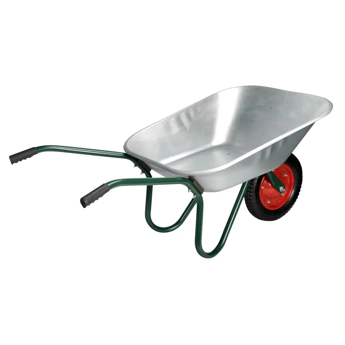 Sealey Wheelbarrow 65L Galvanized - Image 6