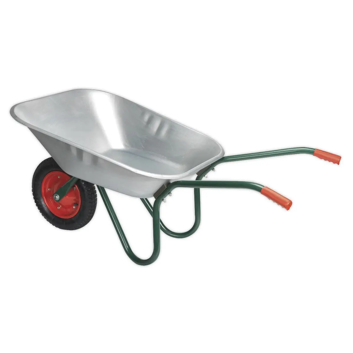 Sealey Wheelbarrow 65L Galvanized - Image 9