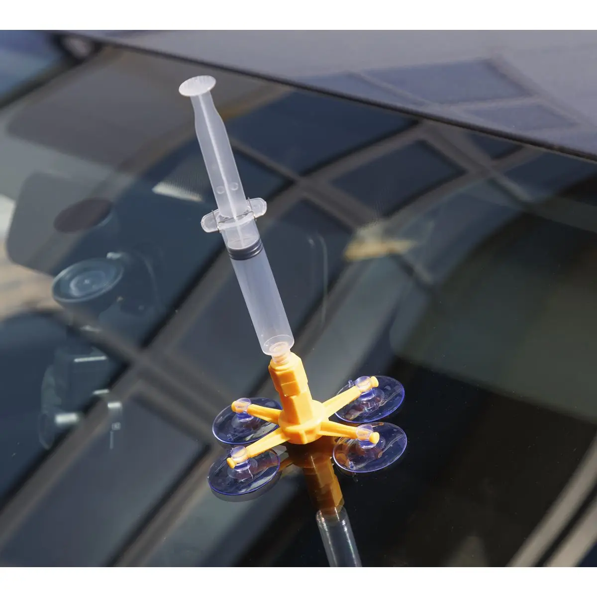 Sealey Windscreen Repair Kit with UV Light - Image 2