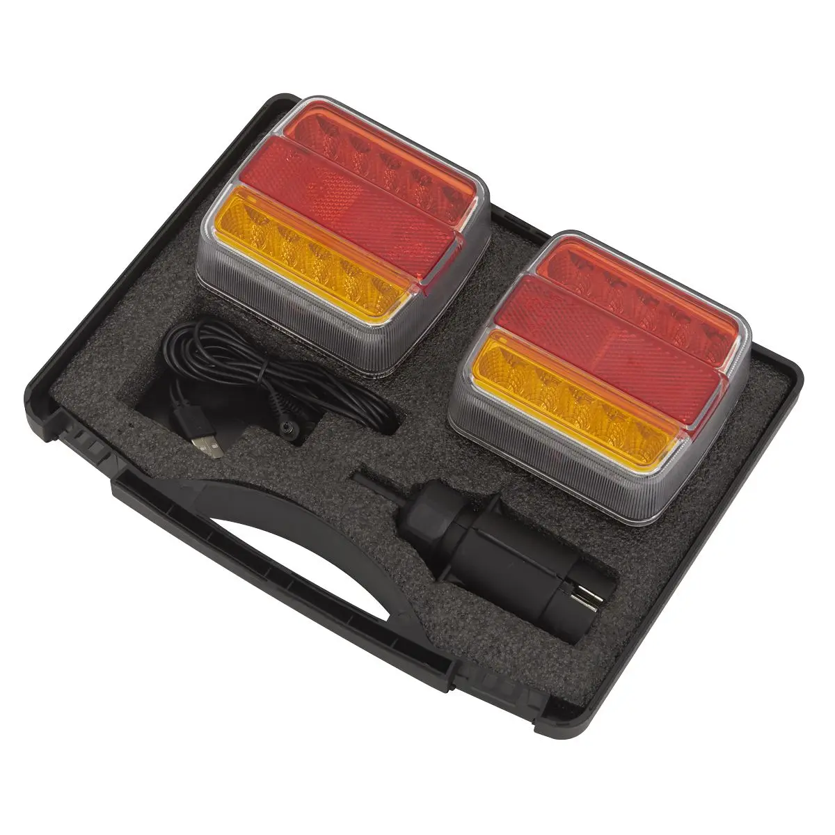 Sealey Wireless SMD LED Trailer Light Set 2pc - Image 2