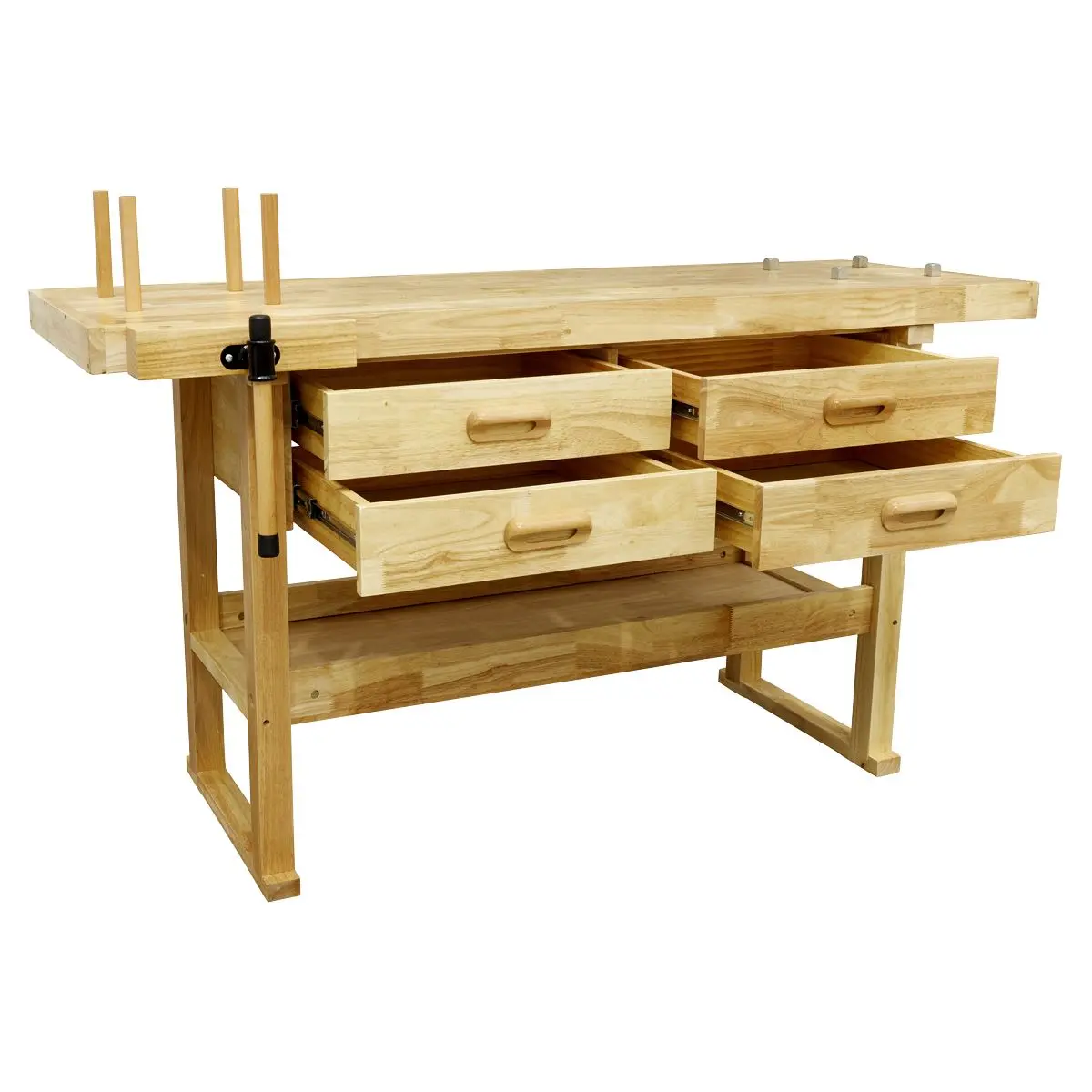 Sealey Woodworking Bench with 4 Drawers - Image 6