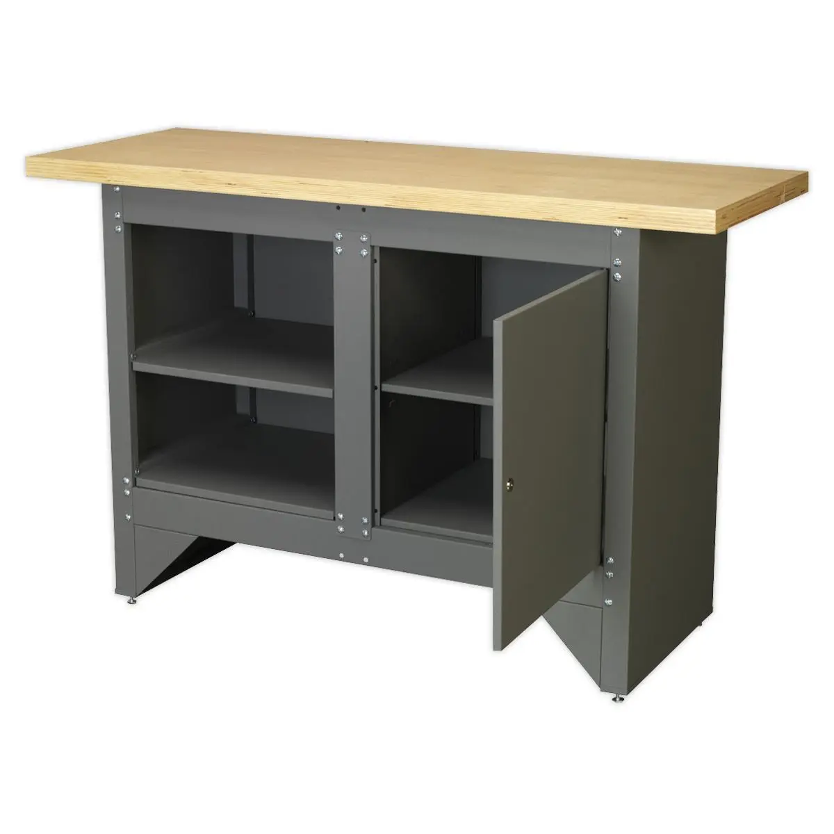 Sealey Workbench with Cupboard Heavy-Duty - Image 4