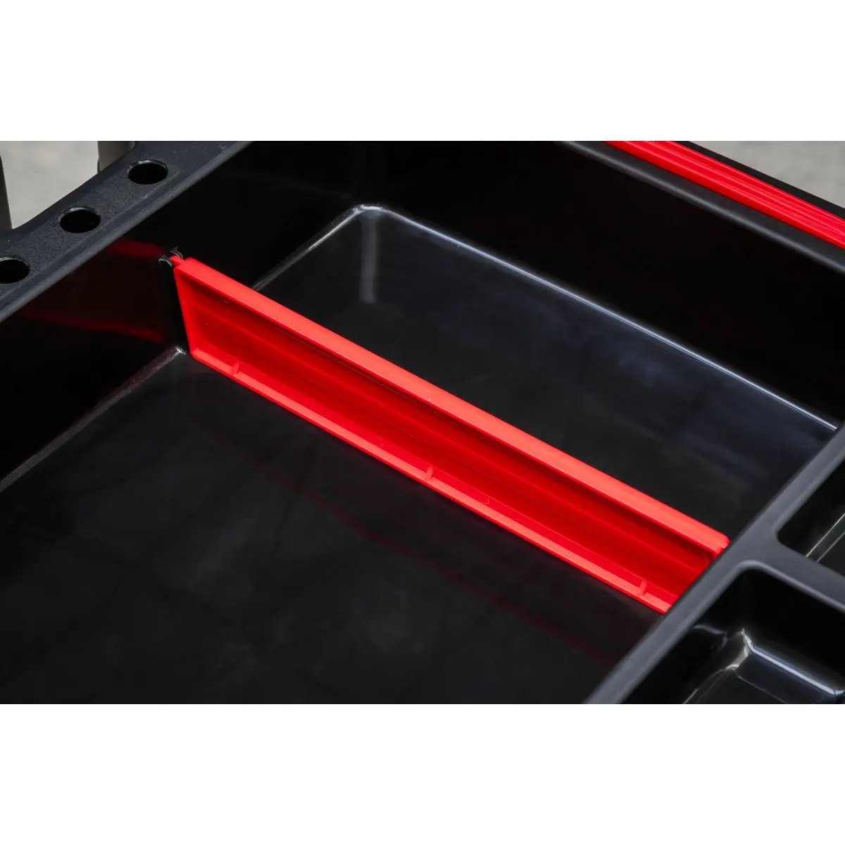 Sealey Workshop Trolley 3-Level Composite with Parts Storage - Image 2