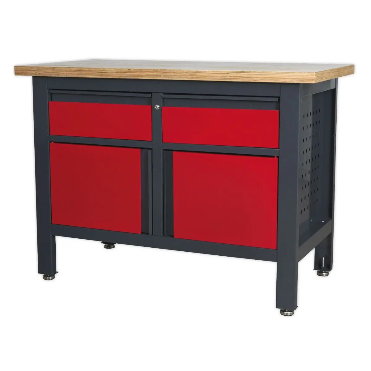 Sealey Workbench with 2 Drawers & 2 Cupboards - Image 6