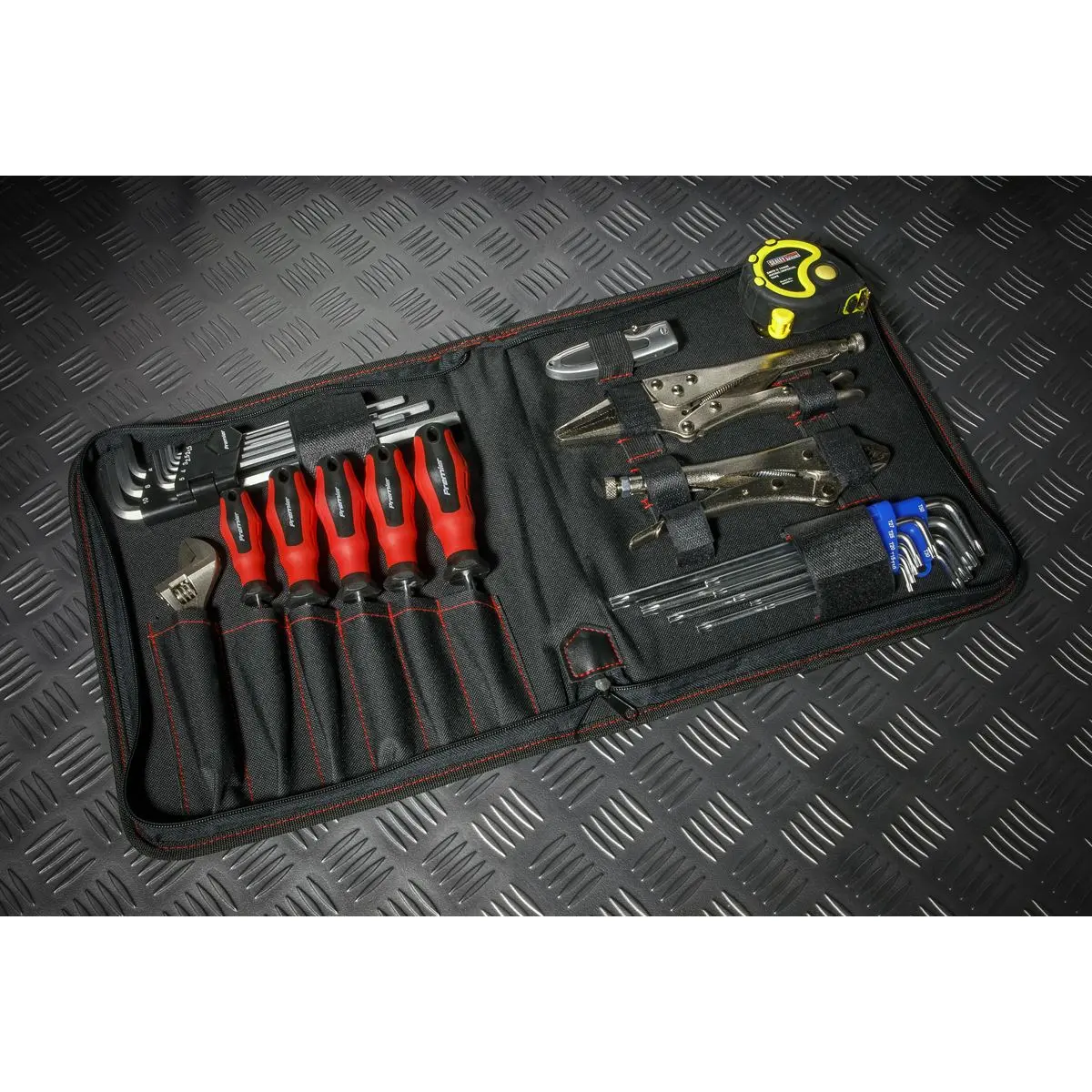 Sealey Zipped Tool Pouch 6-Pocket - Image 2