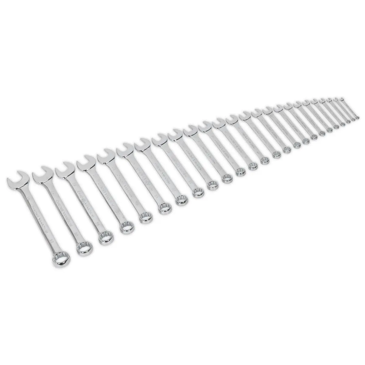 Siegen by Sealey Combination Spanner Set 25pc Metric