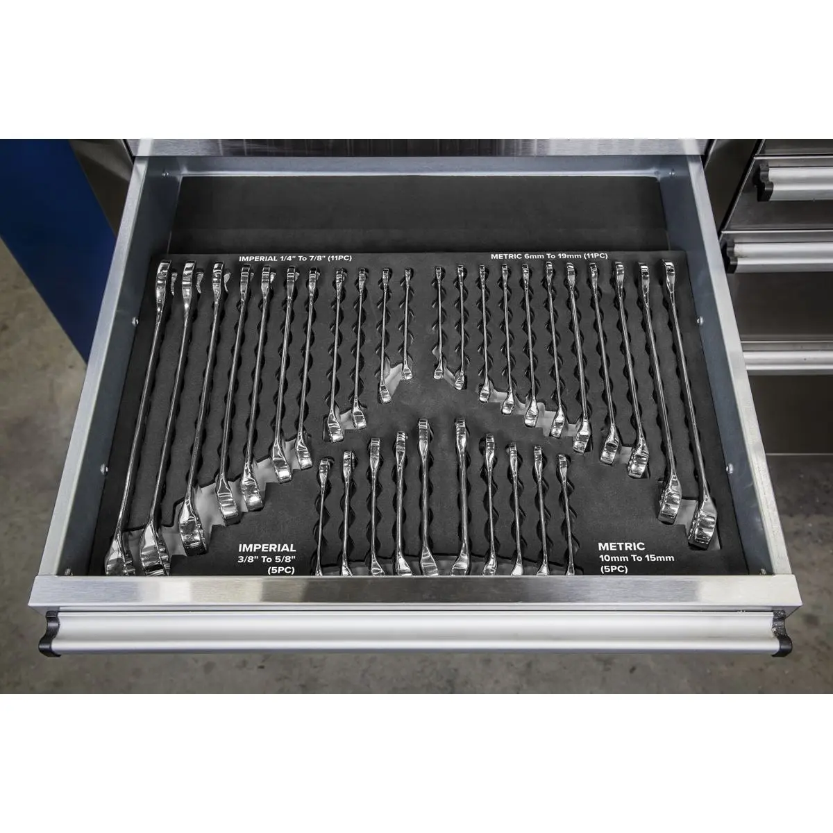 Siegen by Sealey Combination Spanner Set 32pc - Metric/Imperial - Image 6
