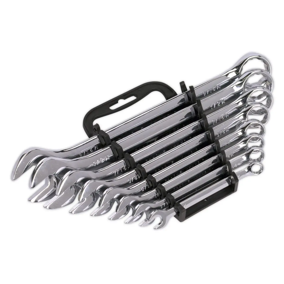 Siegen by Sealey Combination Spanner Set 8pc Whitworth - Image 4