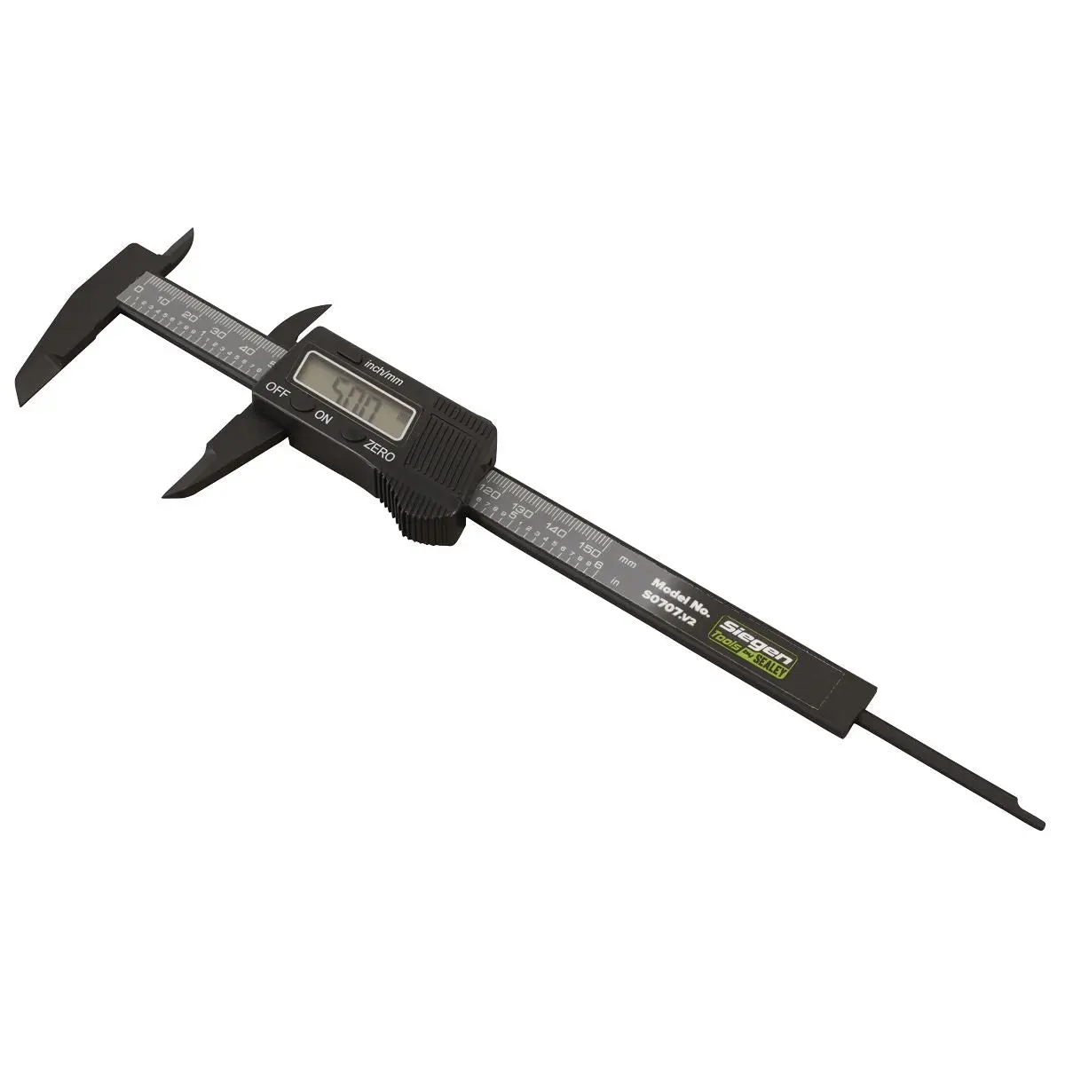 Siegen by Sealey Digital Electronic Vernier Caliper 0-150mm(0-6") - Image 2