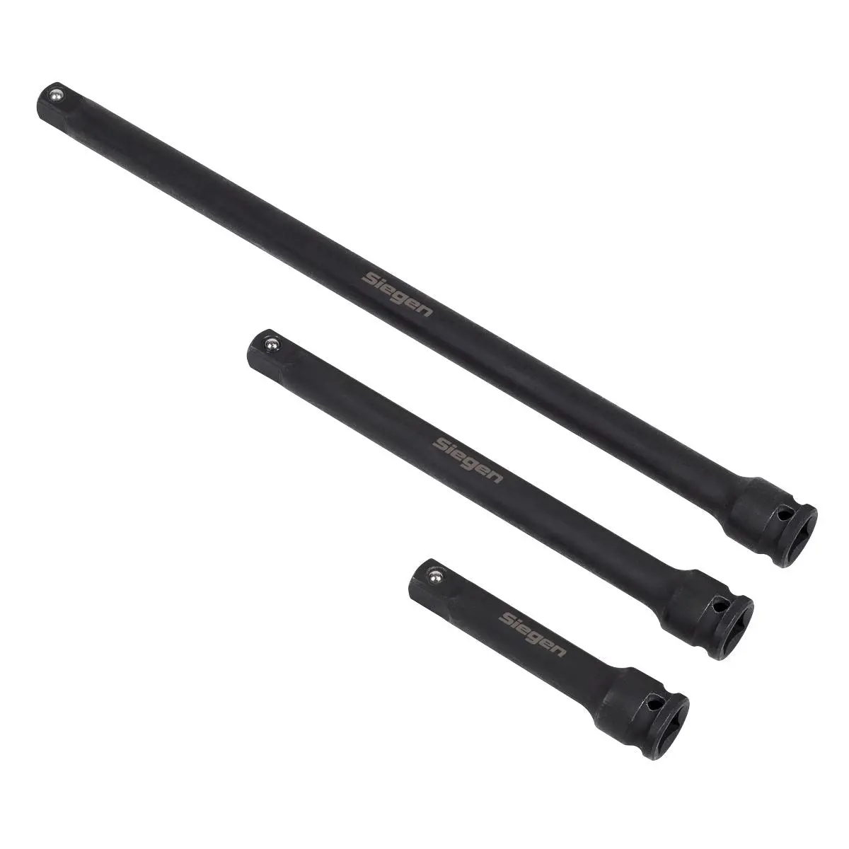 Siegen by Sealey Impact Extension Bar Set 3/8"Sq Drive 3pc - Image 3