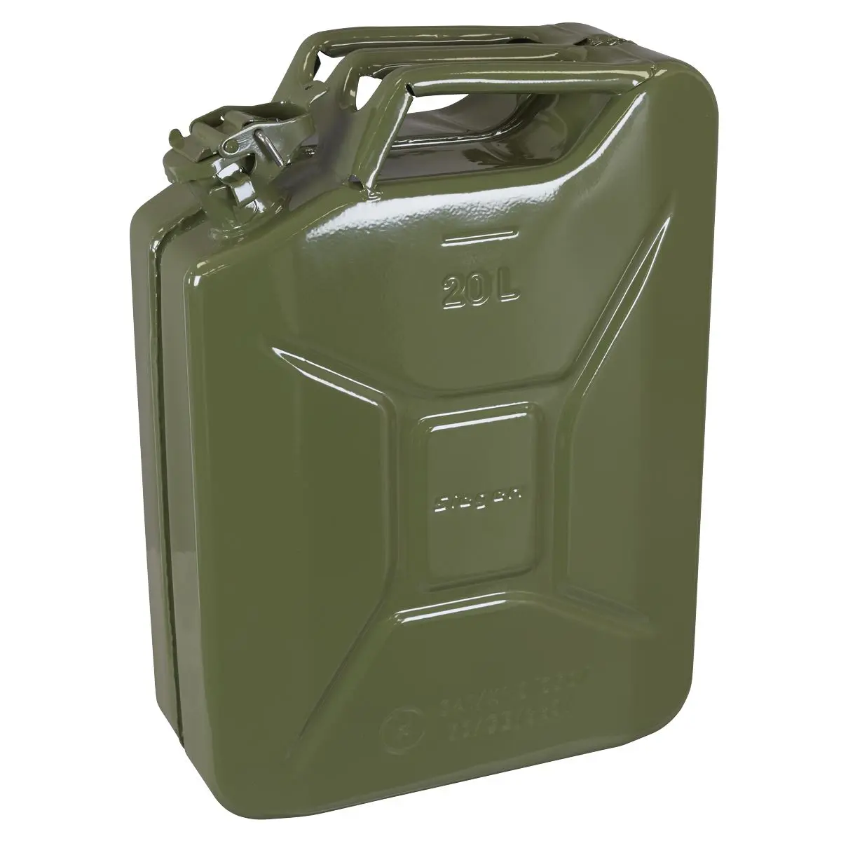 Siegen by Sealey Jerry Can - Green 20L