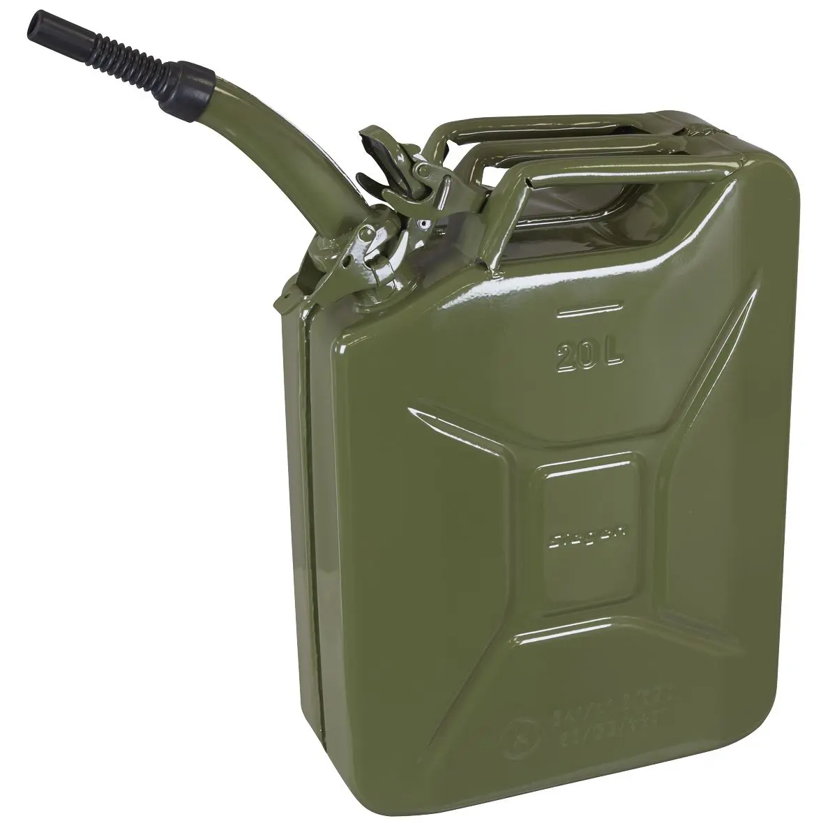 Siegen by Sealey Jerry Can - Green 20L - Image 5