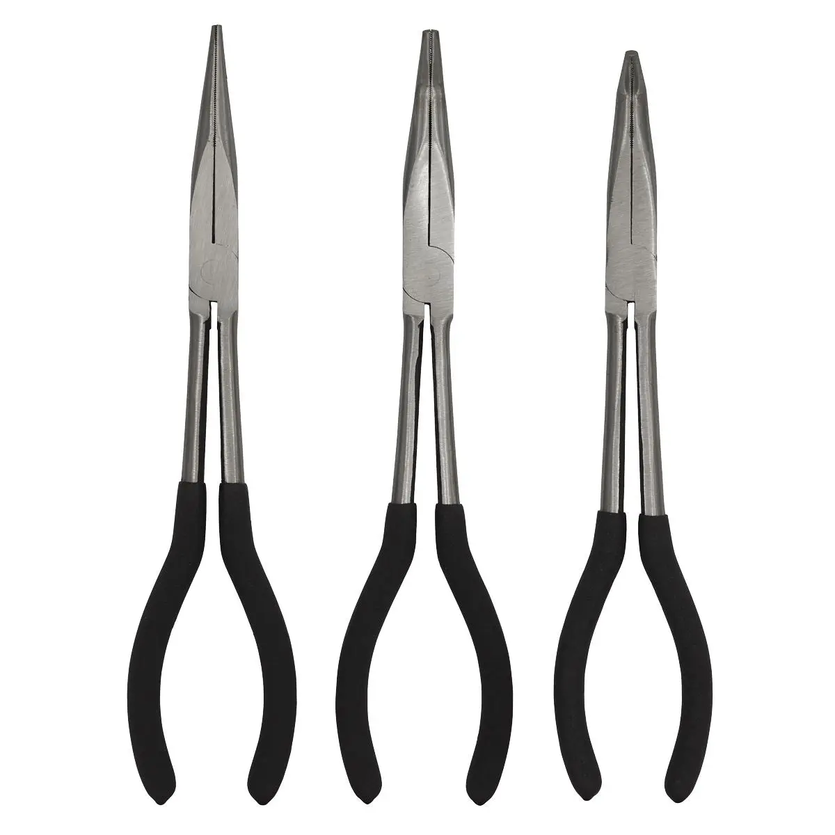 Siegen by Sealey Needle Nose Pliers Set 3pc 275mm - Image 2