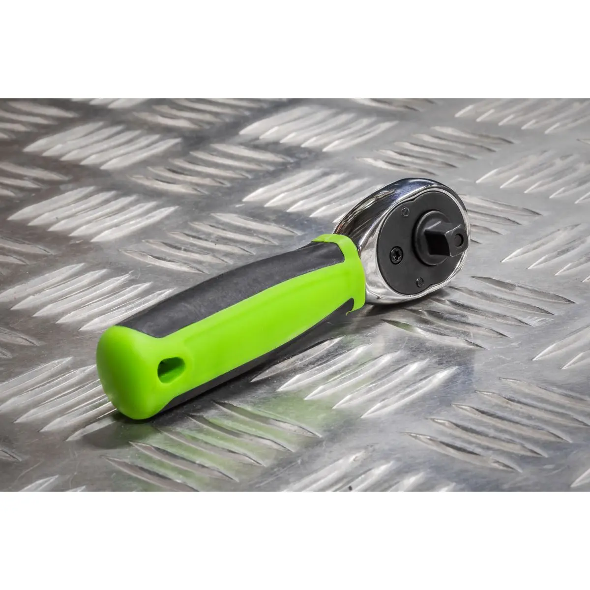 Siegen by Sealey Ratchet Wrench 1/4"Sq Drive Stubby – Flip Reverse - Image 4