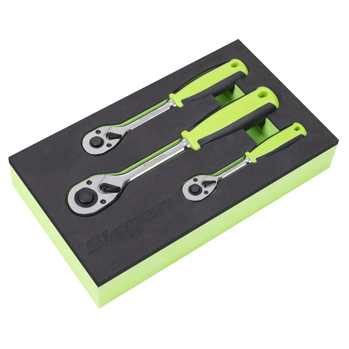 Siegen by Sealey Ratchet Wrench Set 3pc