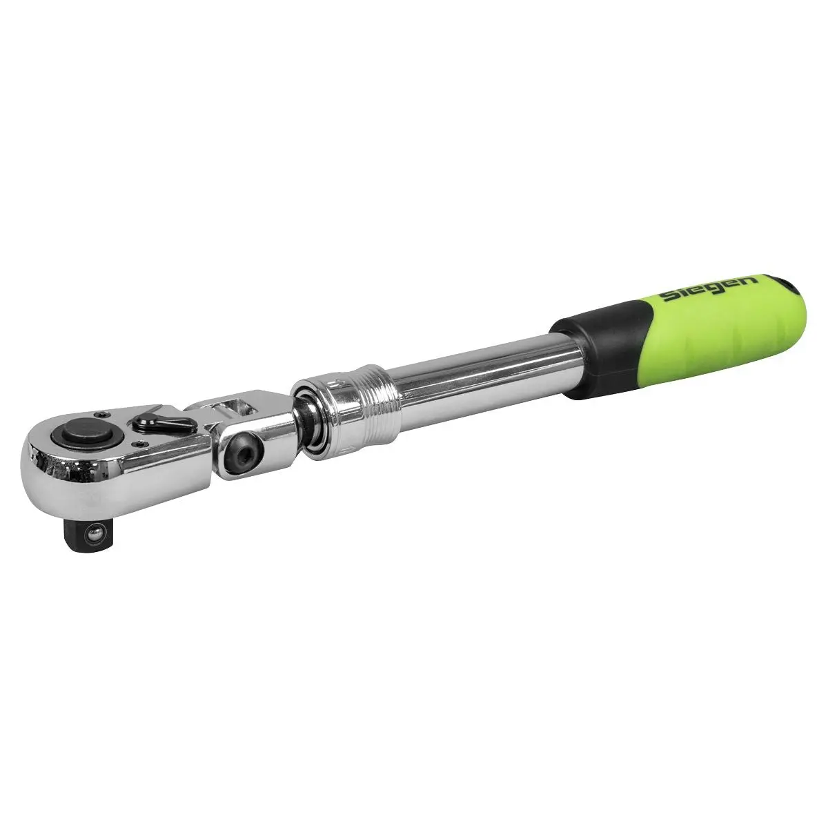Siegen by Sealey Siegen Extendable Flexi-Head Ratchet Wrench 1/2"Sq Drive - Image 2