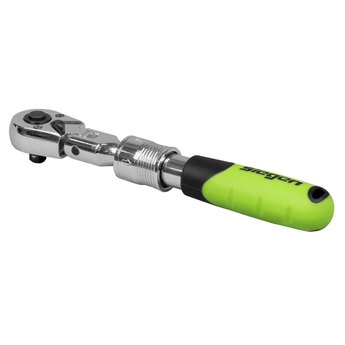 Siegen by Sealey Siegen Extendable Flexi-Head Ratchet Wrench 1/4"Sq Drive