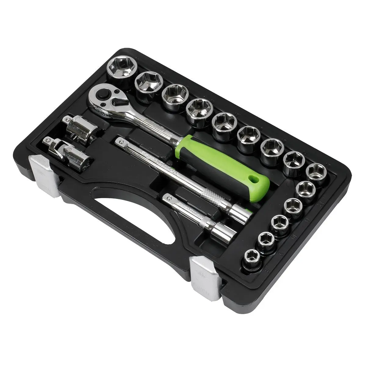 Siegen by Sealey Socket Set 19pc 3/8"Sq Drive Metric - Image 10