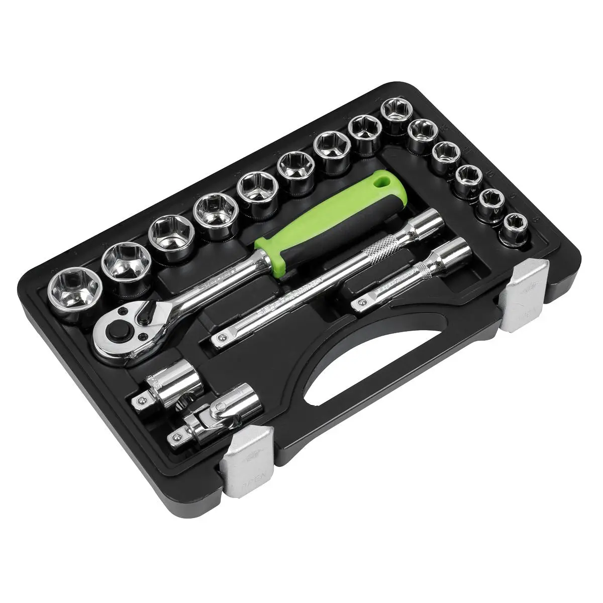 Siegen by Sealey Socket Set 19pc 3/8"Sq Drive Metric - Image 9