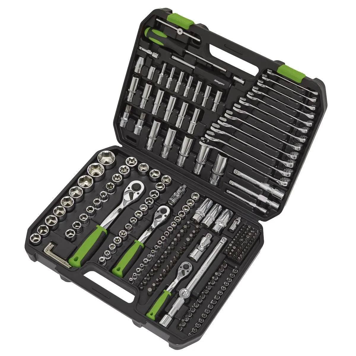 Siegen by Sealey Socket Set 219 Piece 1/4", 3/8" and 1/2" Drive WallDrive Metric 4-32mm - Image 11