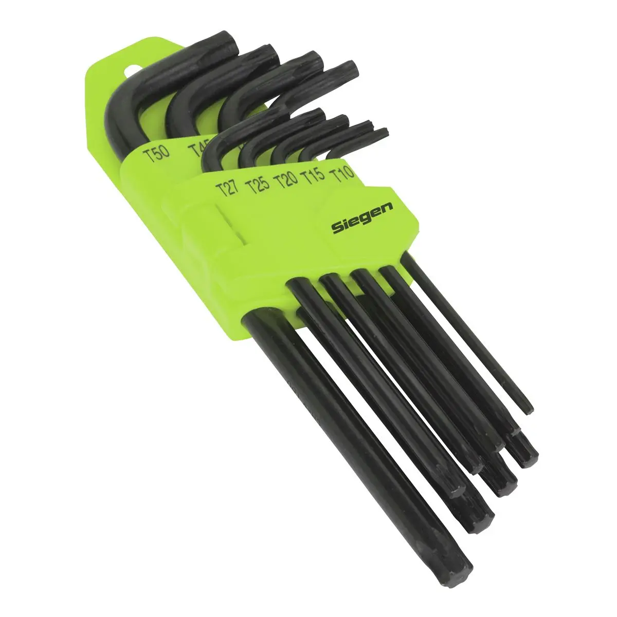 Siegen by Sealey Long TRX-Star* Key Set 9pc - Image 2