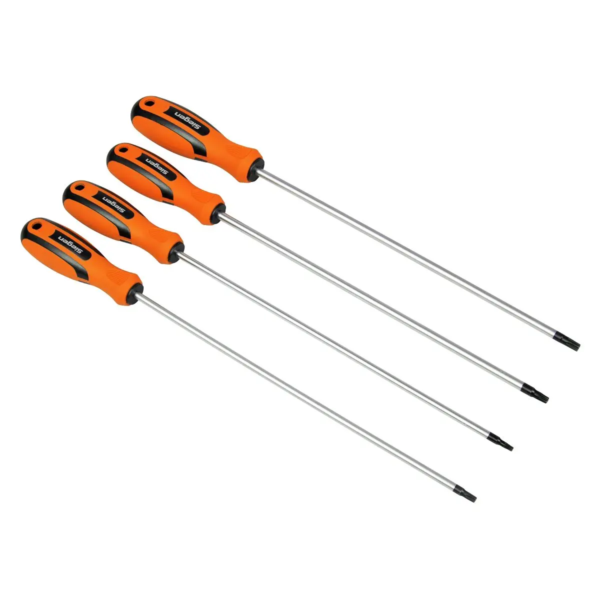 Siegen by Sealey TRX-Star* Long Screwdriver Set 4pc - Image 6