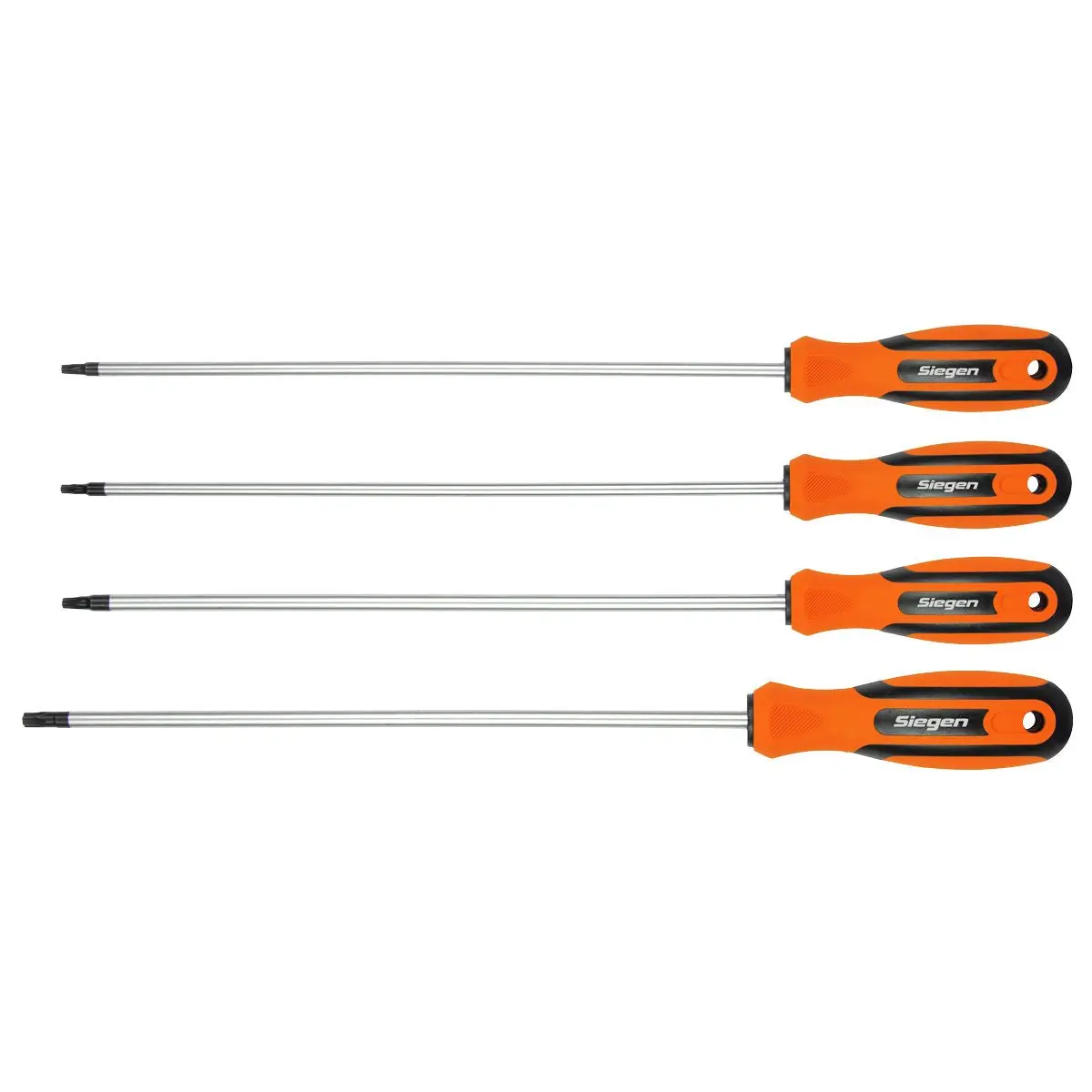 Siegen by Sealey TRX-Star* Long Screwdriver Set 4pc - Image 7