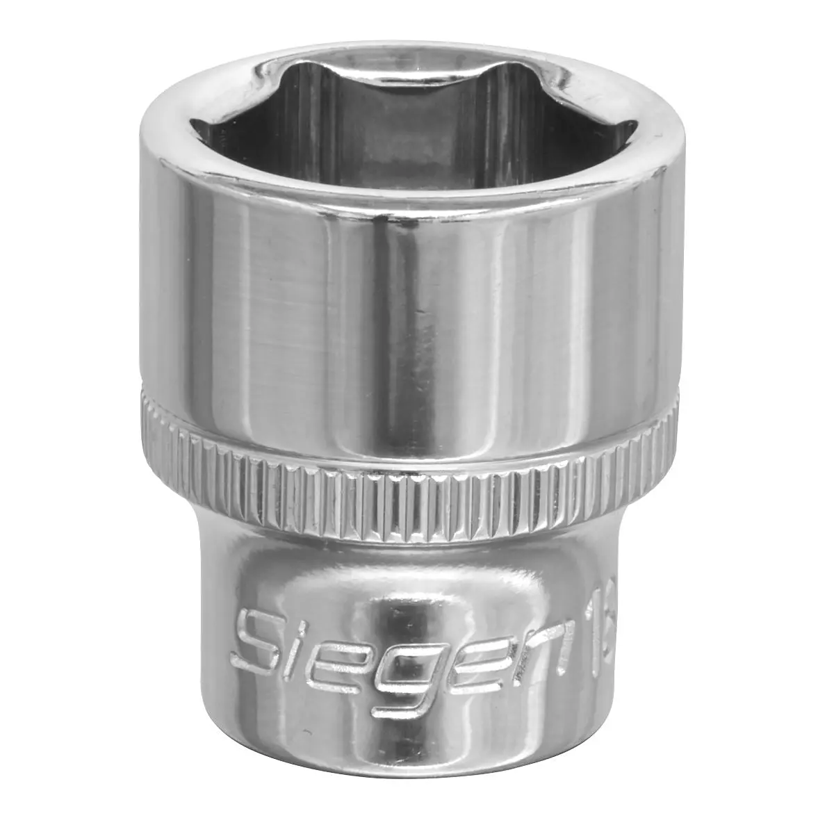 Siegen by Sealey WallDrive® Socket 18mm 3/8"Sq Drive