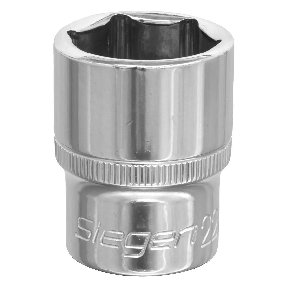 Siegen by Sealey WallDrive® Socket 22mm 1/2"Sq Drive