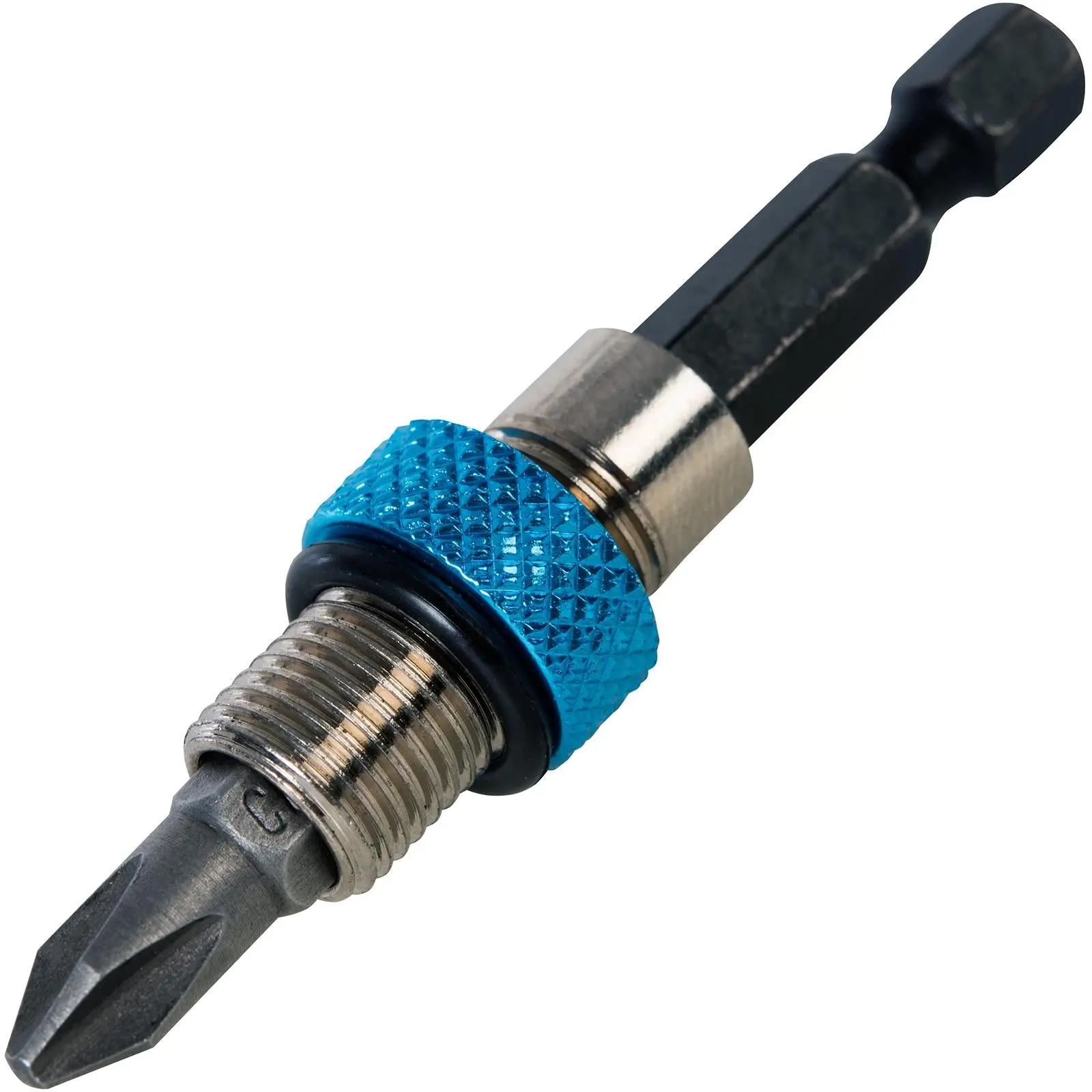 Silverline 1/4" Drywall Bit Holder Hex Shank Drive Drill Screw Driver - Image 4