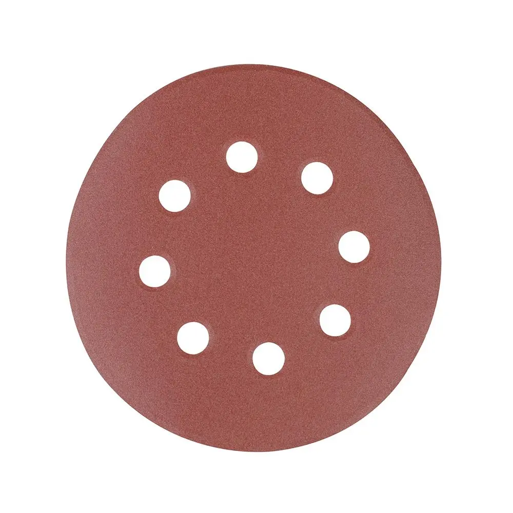 Silverline 10 Piece Punched Hook & Loop Sanding Discs - Image 4