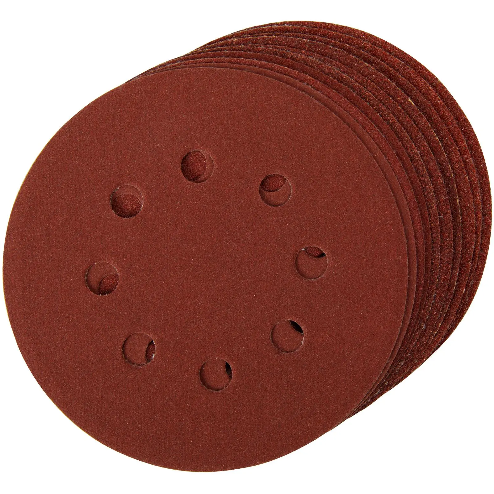 Silverline 10 Piece Punched Hook & Loop Sanding Discs - Image 7