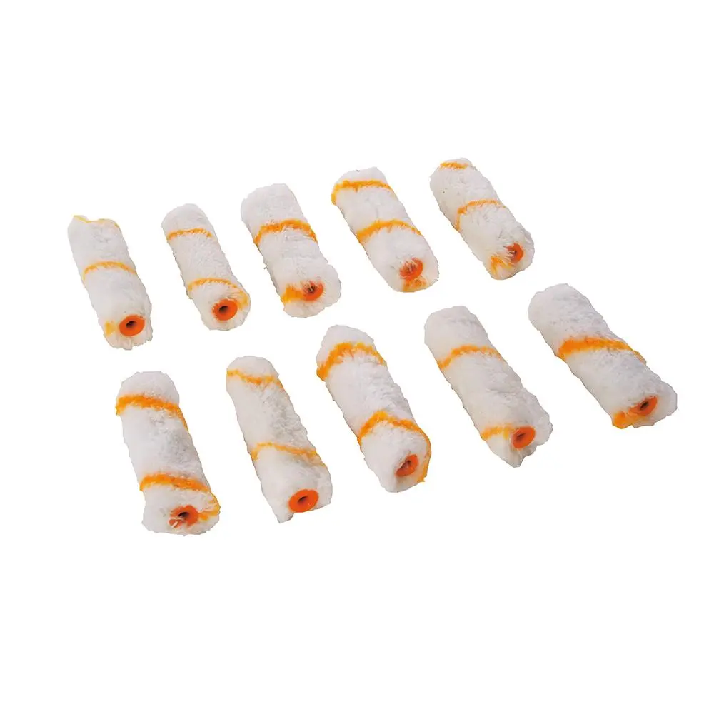 Silverline 100mm Mini Roller Sleeves 10pk Emulsion 797959 - Image 2