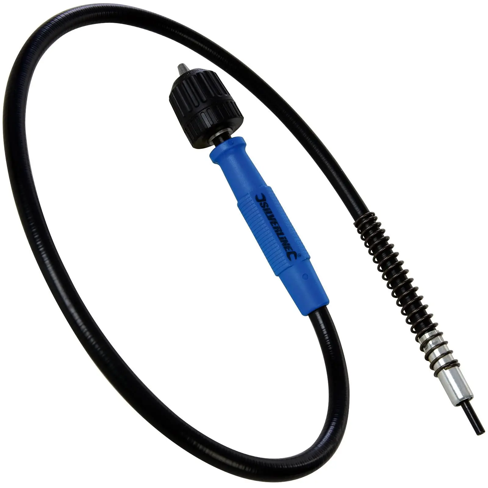 Silverline 1041mm Flexi Extension Drill Drive Shaft Keyless Chuck - Image 7