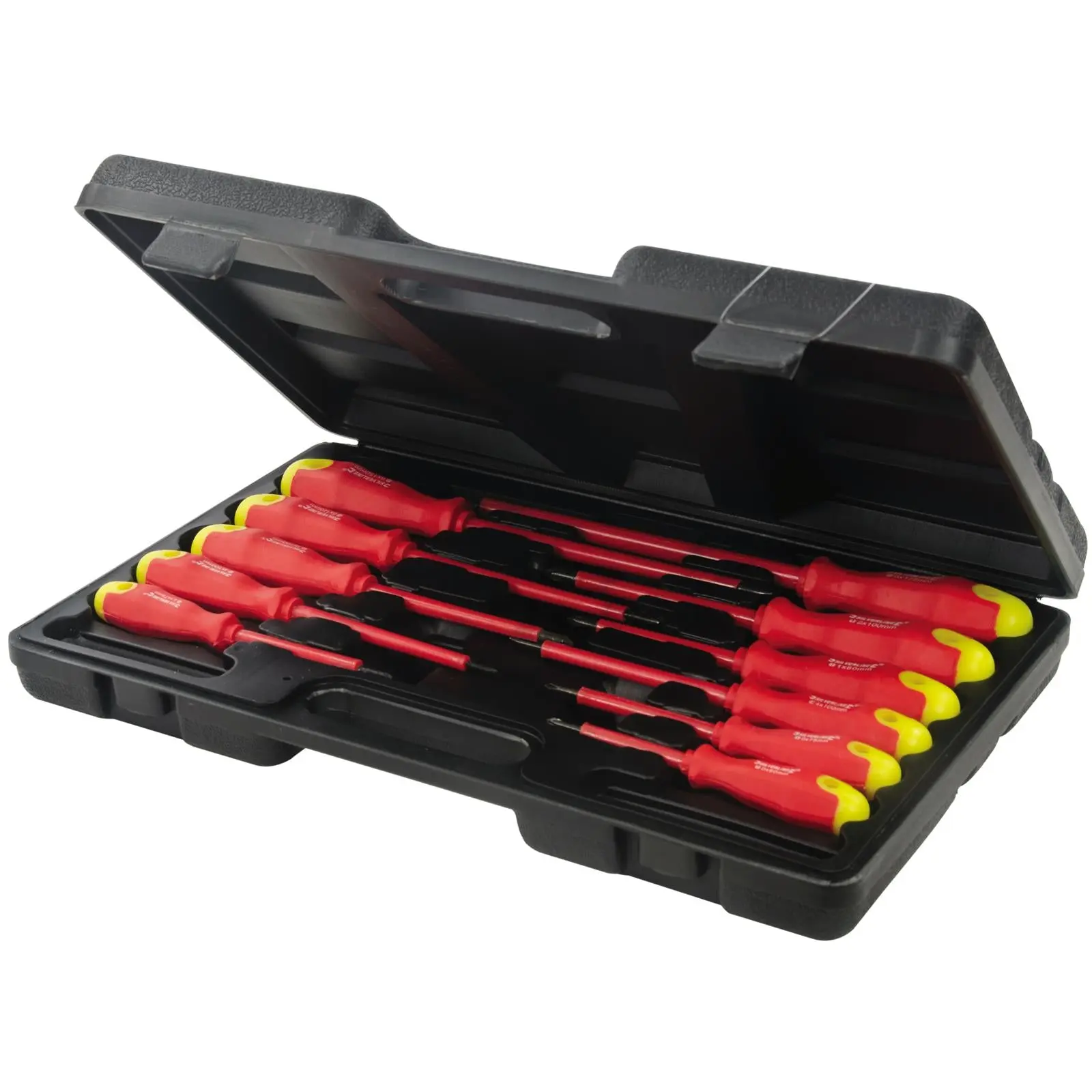 Silverline 11 Piece Insulated Screwdriver Set Slotted Phillips Chrome Vanadium Shafts - Image 9