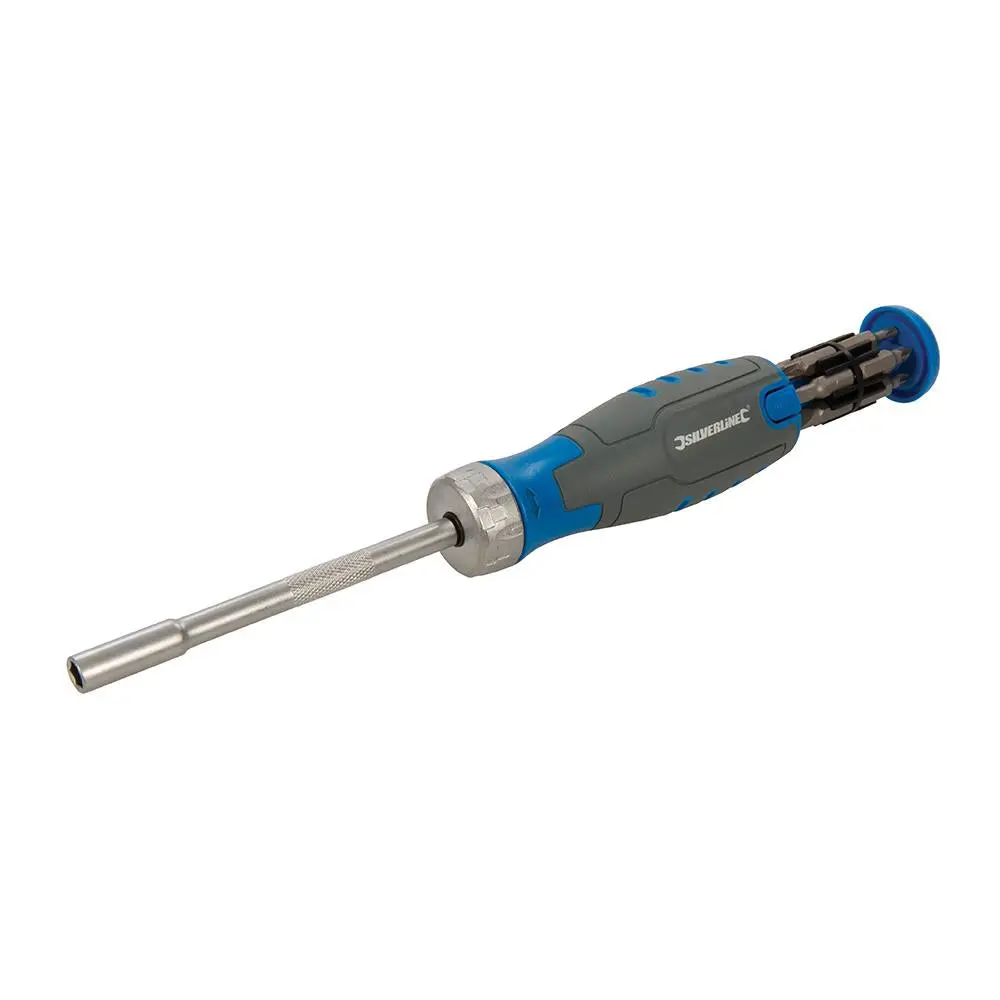 Silverline 12-in-1 Multi-Bit Ratchet Screwdriver 930569 - Image 5