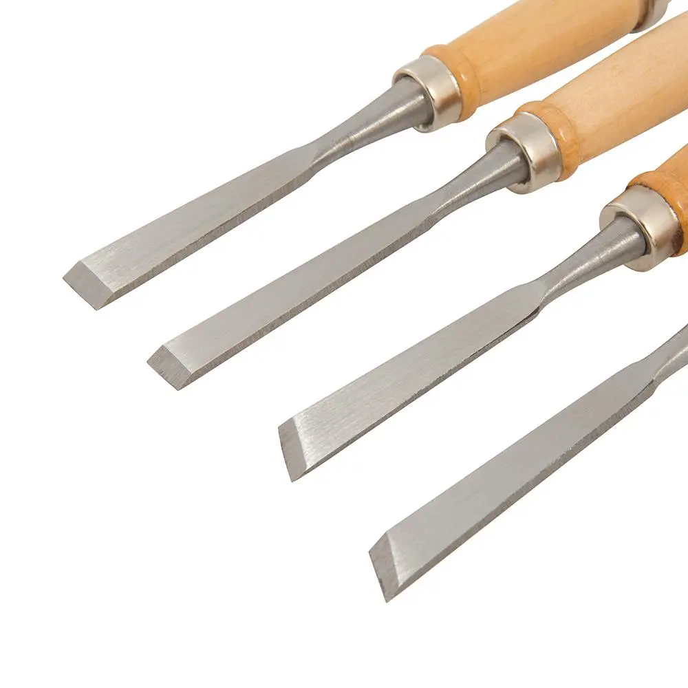 Silverline 12 Piece 200mm Precision Wood Carving Chisels Woodwork - Image 4