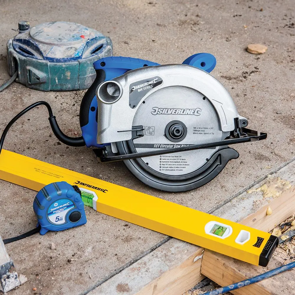 Silverline 1200W Circular Saw 185mm 845135 - Image 12