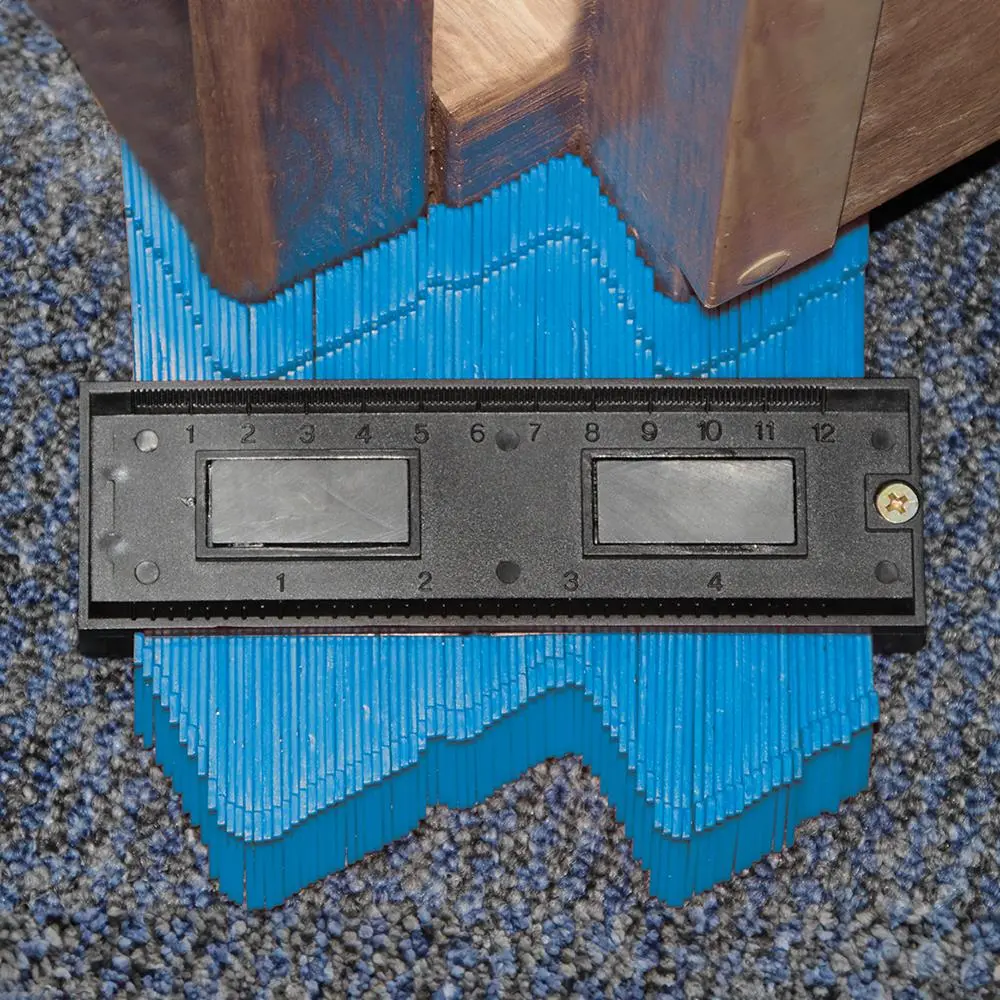 Silverline 125mm Profile Contour Gauge 45mm Deep Decorating Template - Image 2